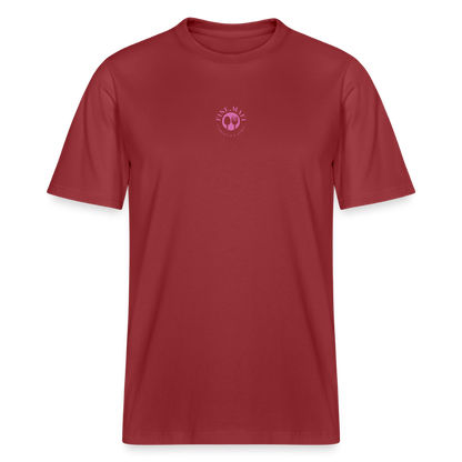 FOOD LOVE Relaxed Fit Unisex Bio-T-Shirt DIGGA - Erdrot