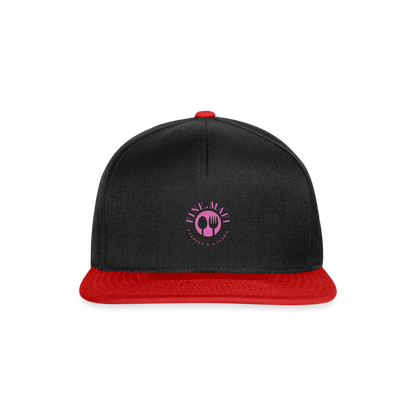 Snapback Cap FINE.MAFI - Schwarz/Rot