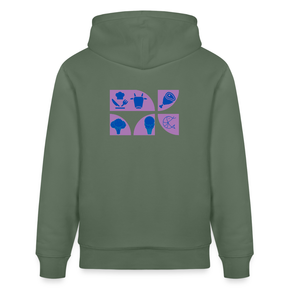 Food Couture Unisex Bio-Hoodie - Tanngrün