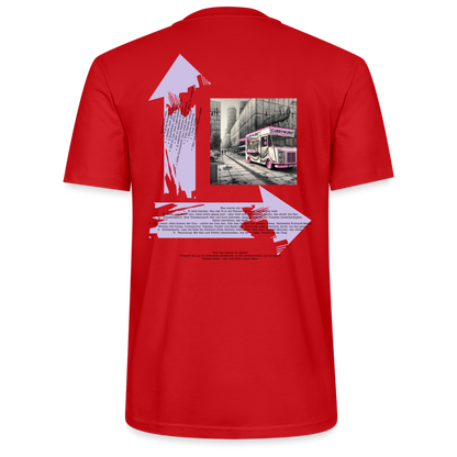 FOOD LOVE Männer Bio-T-Shirt CW - Rot