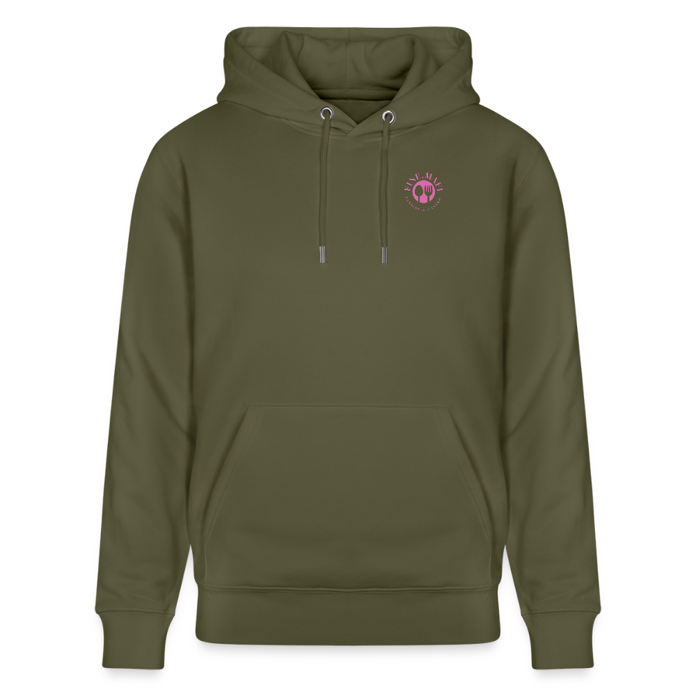 FINE.MAFI Unisex Bio-Hoodie Zero Waste - Khaki Grün