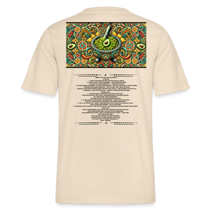FOOD LOVE Männer Bio-T-Shirt Guaca - Naturweiß