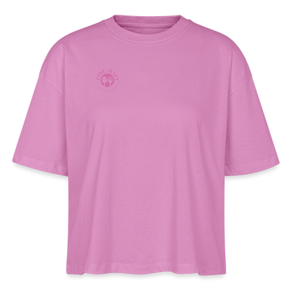 FOOD LOVE Frauen Boxy Bio-T-Shirt DIGGA - Pink