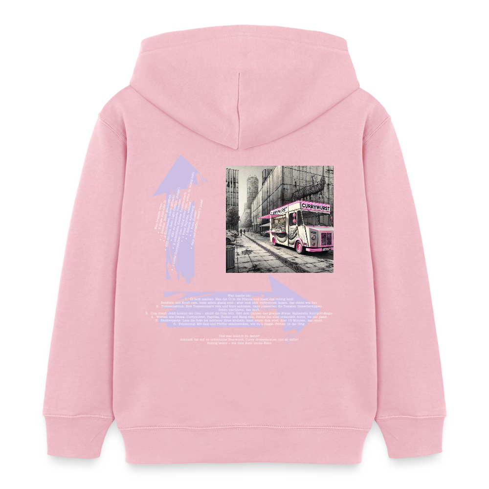 Gastrokids Unisex Bio-Hoodie CW - Hellrosa