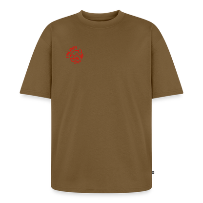 Vanlife Unisex Premium Oversized Bio T-Shirt Coffee - Nussbraun