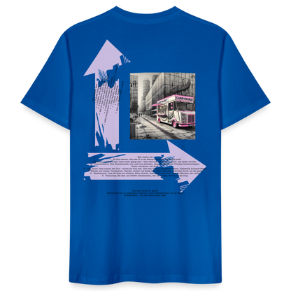 FOOD LOVE Männer Bio-T-Shirt CW - Pfauenblau