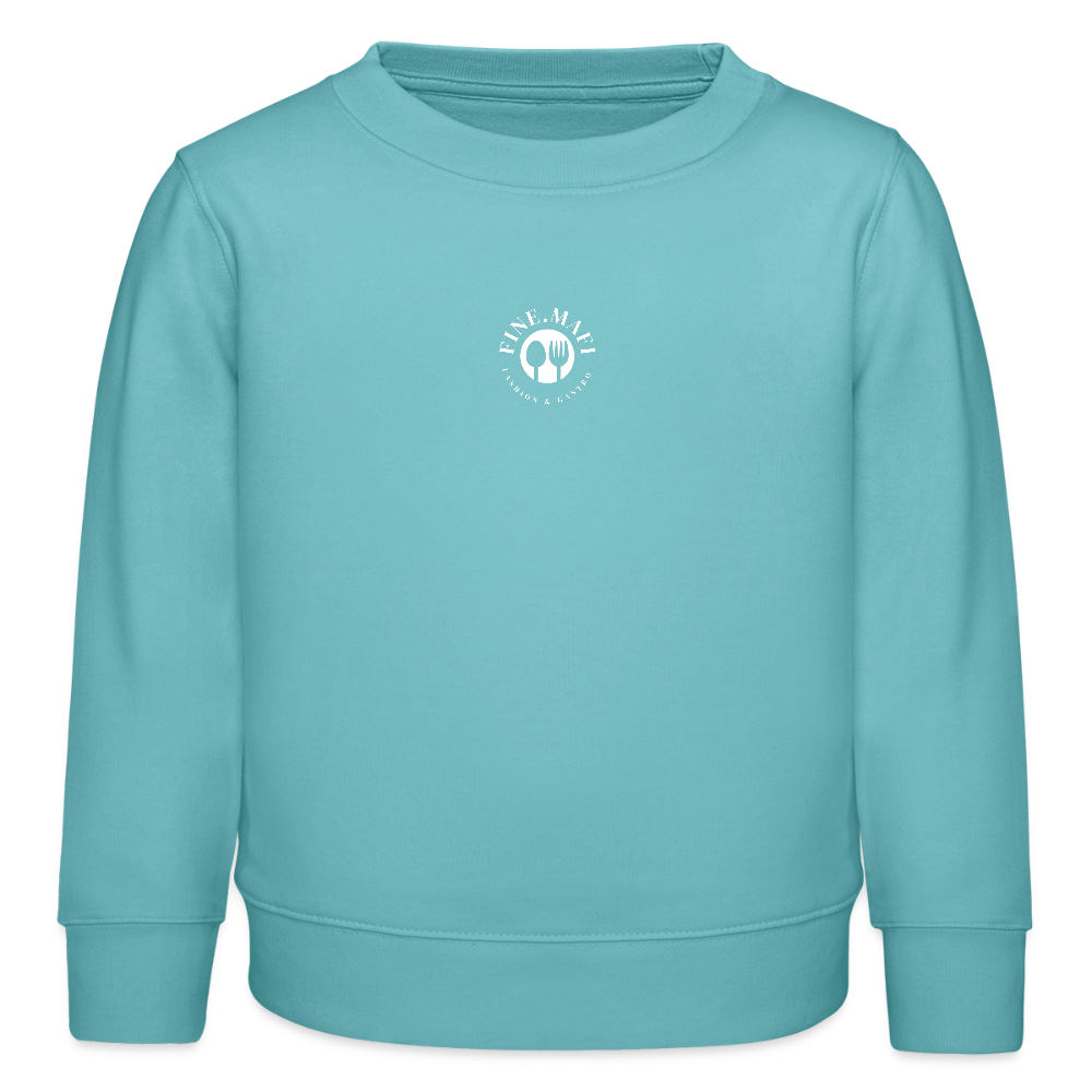 Food Couture Bio Kinder Sweatshirt - Pastelltürkis