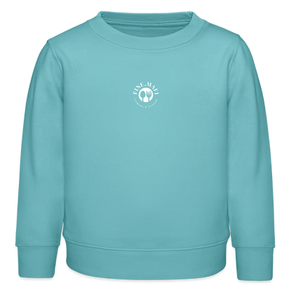Food Couture Bio Kinder Sweatshirt - Pastelltürkis