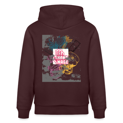 FINE.MAFI Bio Relaxed Hoodie CREW - Maroon