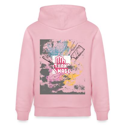 FINE.MAFI Bio Relaxed Hoodie CREW - Hellrosa