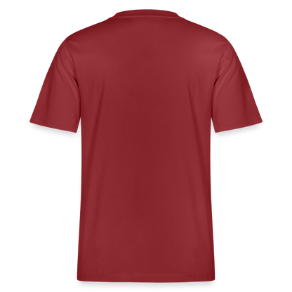 FINE.MAFI Relaxed T-Shirt CREW - Erdrot