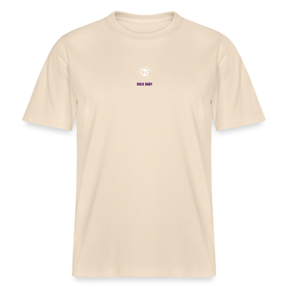 FINE.MAFI Relaxed Fit Unisex Bio-T-Shirt Bolo Baby - Weißgrau