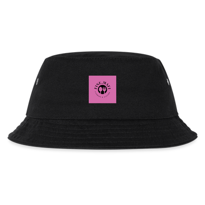 Kinder Bucket Hat - Schwarz