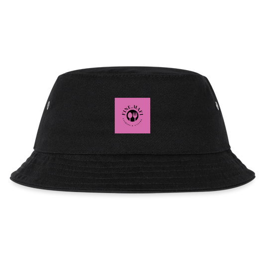 Kinder Bucket Hat - Schwarz
