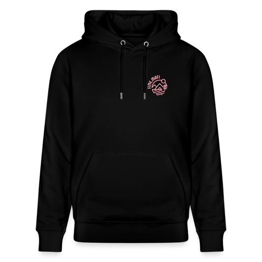 Vanlife Unisex Bio-Hoodie F.CK Normal - Schwarz