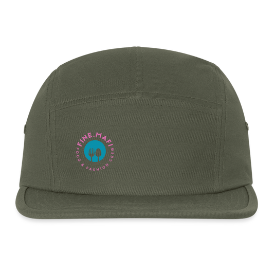 Canvas Camper Cap - Olivgrün