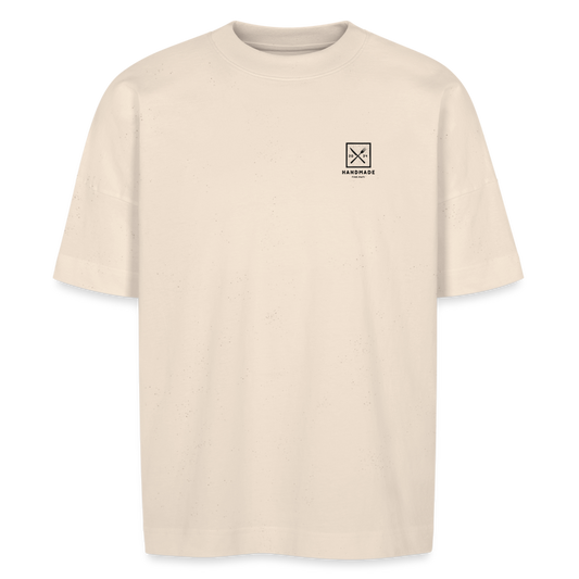 FINE.MAFI Oversized Organic T-Shirt CREW - Naturweiß