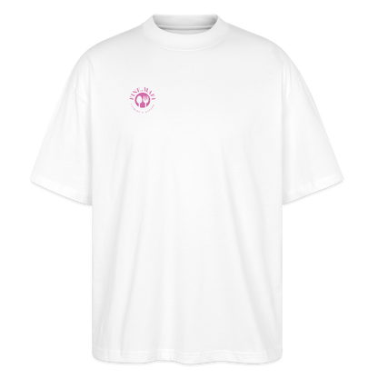 FINE.MAFI Unisex Oversize Bio-T-Shirt Zero Waste - Weiß