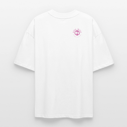 FINE MAFI Oversized Unisex Bio T-Shirt Mise En Place Ice - Weiß