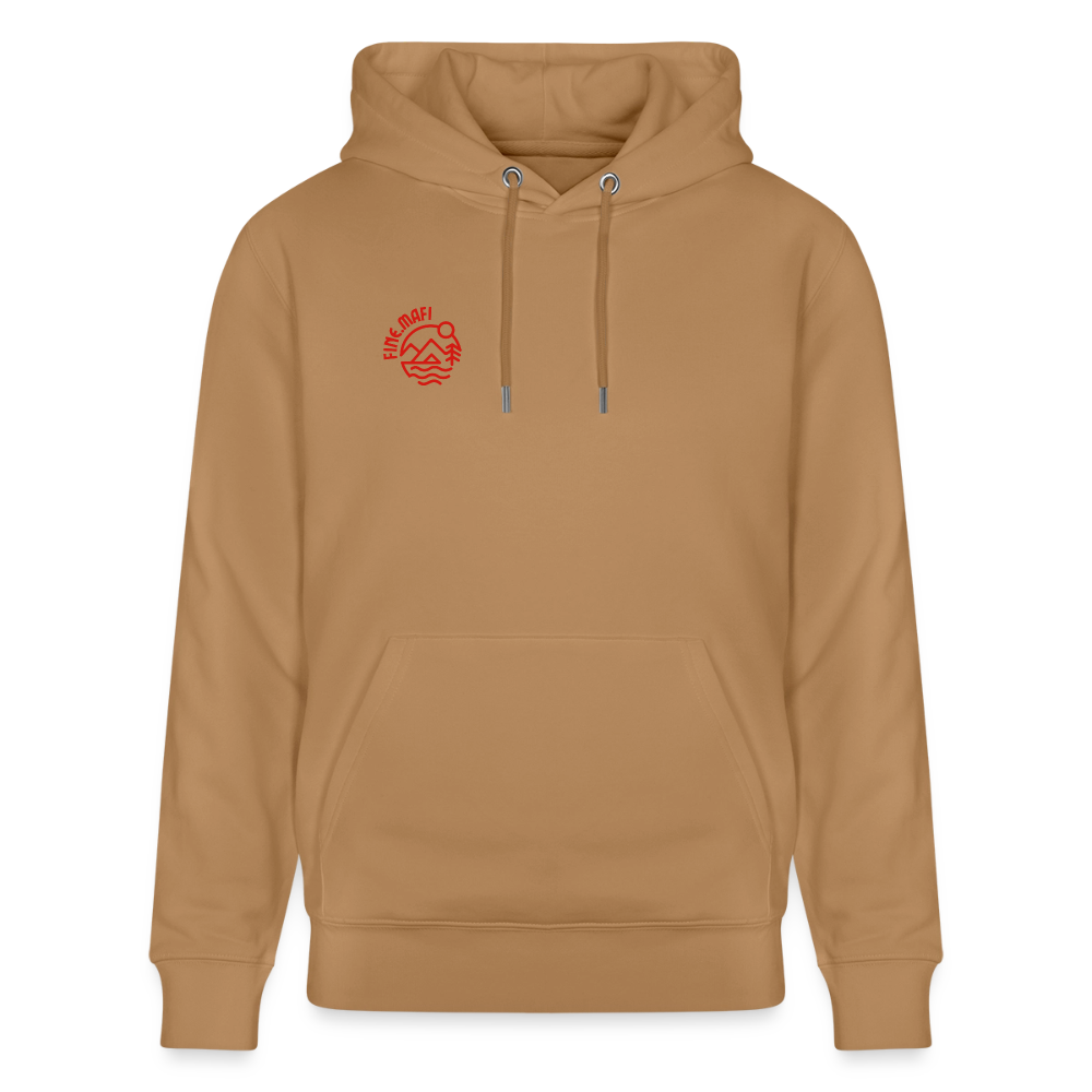 Vanlife Unisex Bio-Hoodie Coffee - Karamell 