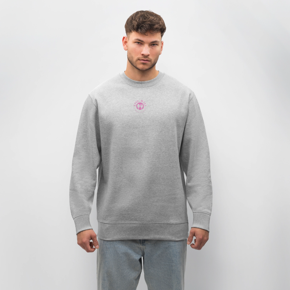 Food Couture Unisex Bio-Sweatshirt - Grau meliert