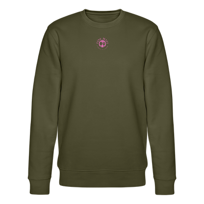 FOOD LOVE Unisex Bio-Sweatshirt DIGGA - Khaki