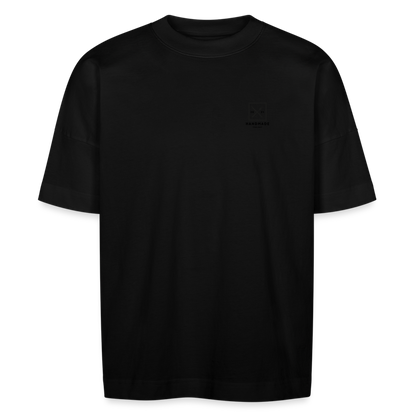 FINE.MAFI Oversized Organic T-Shirt CREW - Schwarz