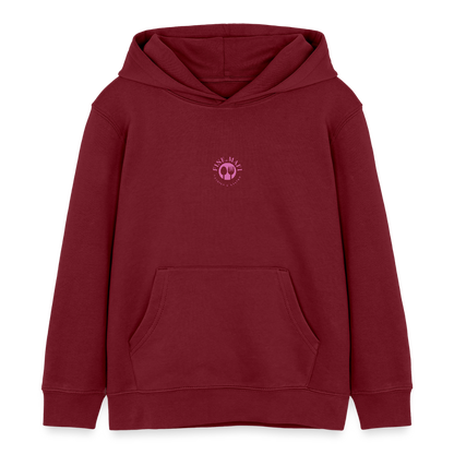 Gastrokids Unisex Bio-Hoodie CW - Burgunderrot