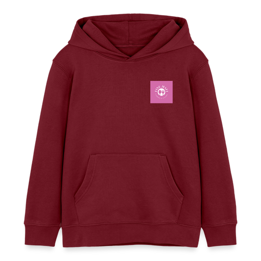 Stanley/Stella Kinder Bio-Hoodie Mini Cruiser - Burgunderrot