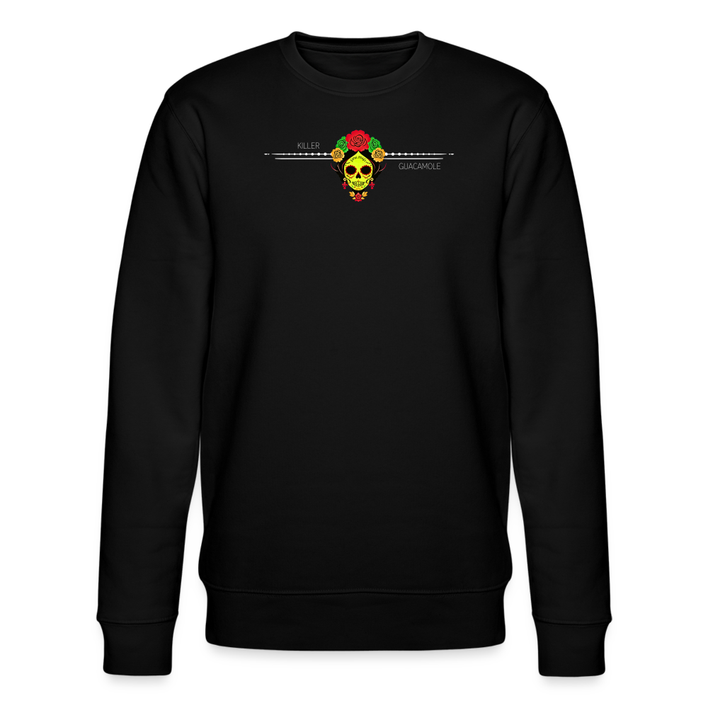 FOOD LOVE Unisex Bio-Sweatshirt Guaca - Schwarz