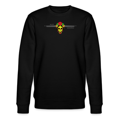 FOOD LOVE Unisex Bio-Sweatshirt Guaca - Schwarz