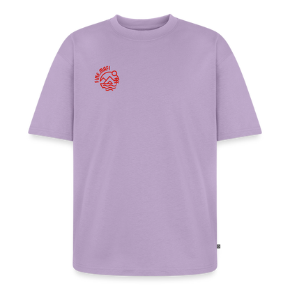Vanlife Unisex Premium Oversized Bio T-Shirt Coffee - Lavendel