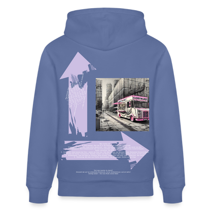 FOOD LOVE Unisex Bio-Hoodie CW - Blau