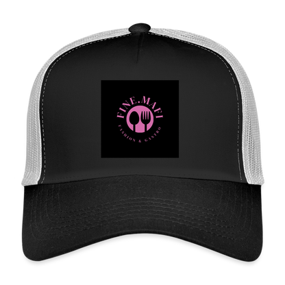 Trucker Cap - Schwarz/Steingrau
