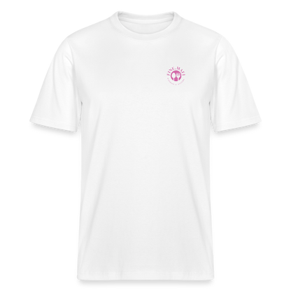 FINE.MAFI Relaxed Fit Unisex Bio-T-Shirt Zero Waste - Weiß