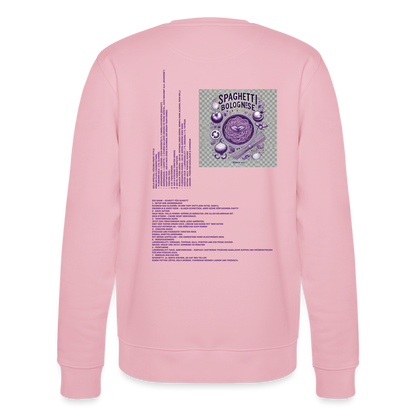 FOOD LOVE Collection Unisex Bio-Sweatshirt Bolo - Hellrosa