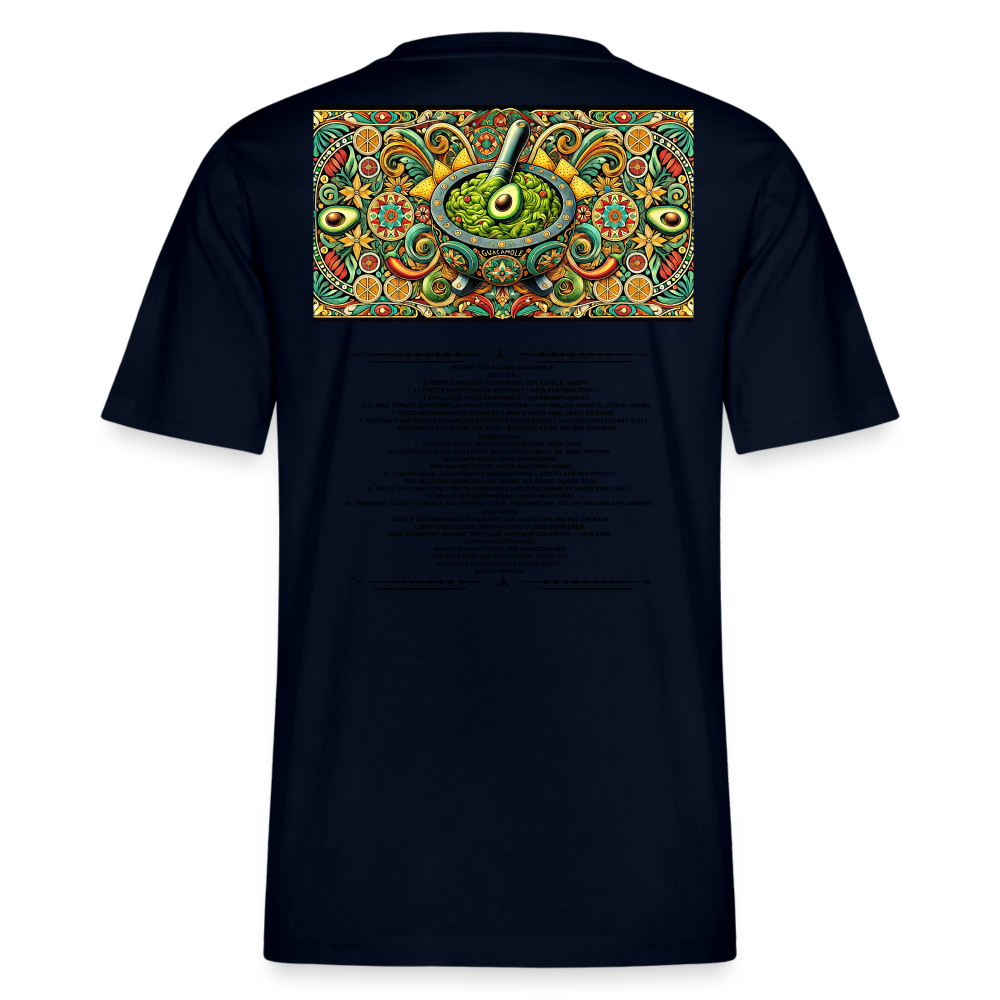 FOOD LOVE Männer Bio-T-Shirt Guaca - Navy