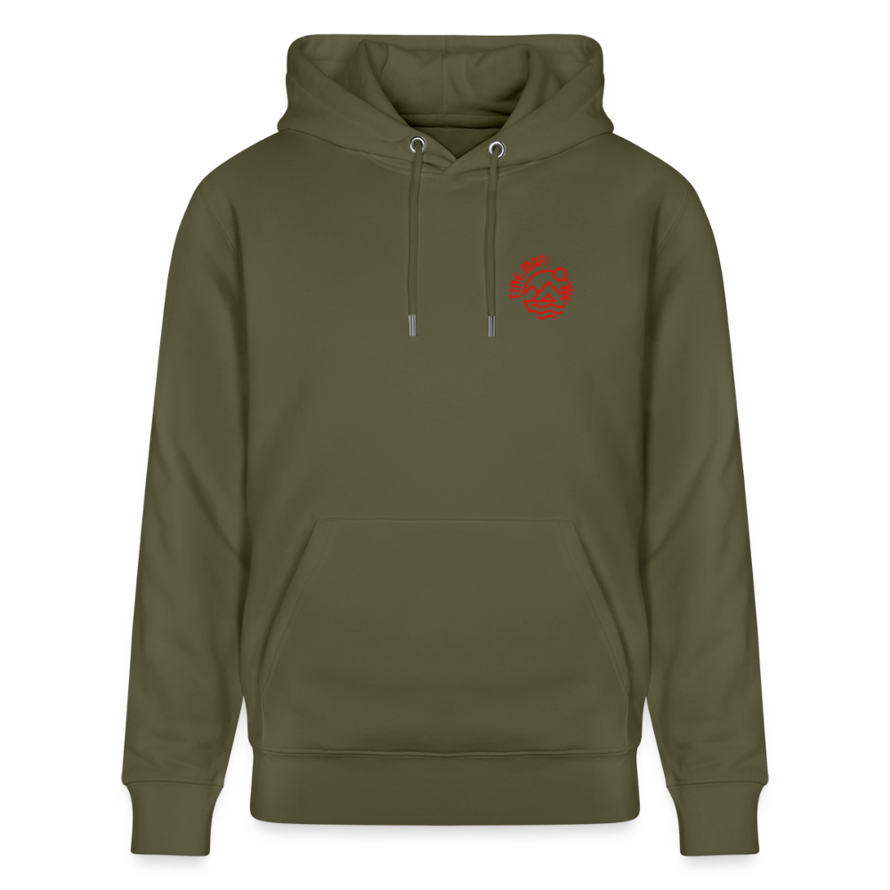 Vanlife Unisex Bio-Hoodie Sushi - Khaki Grün