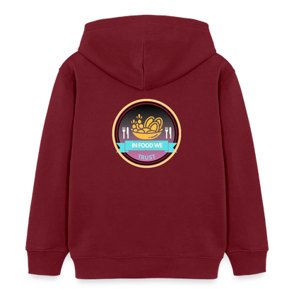 Stanley/Stella Kinder Bio-Hoodie Mini Cruiser - Burgunderrot
