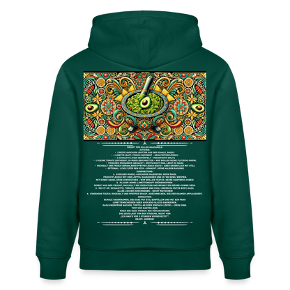 FOOD LOVE Unisex Bio-Hoodie Guaca - Forest