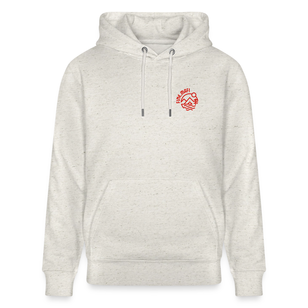 Vanlife Unisex Bio-Hoodie Sushi - Beige meliert