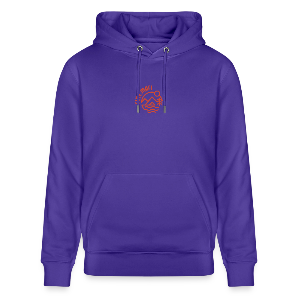Vanlife Unisex Bio-Hoodie Firepit - Purple Love 