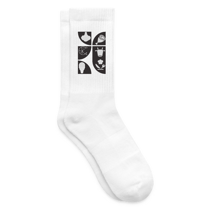 Food Couture Tennissocken - Weiß