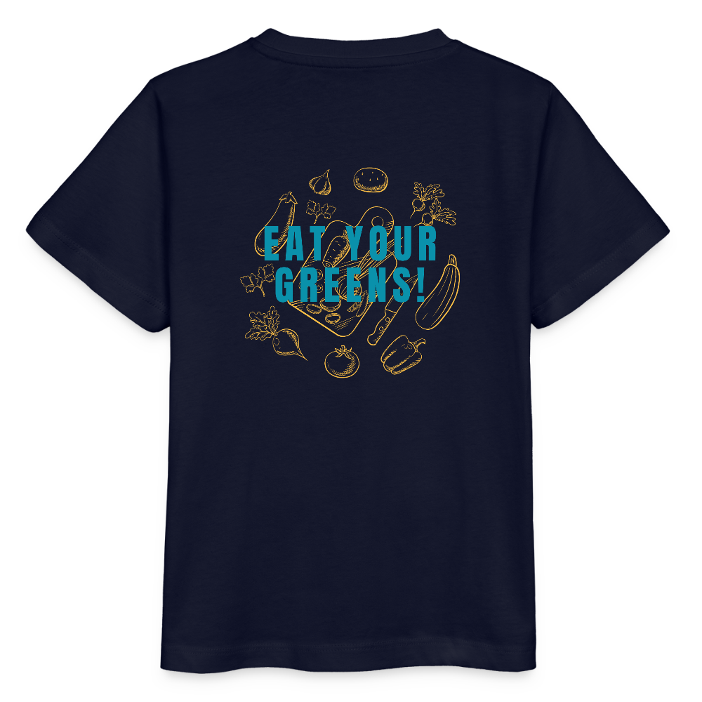 GASTROKIDS Kinder T-Shirt FOOD PLANET - Navy