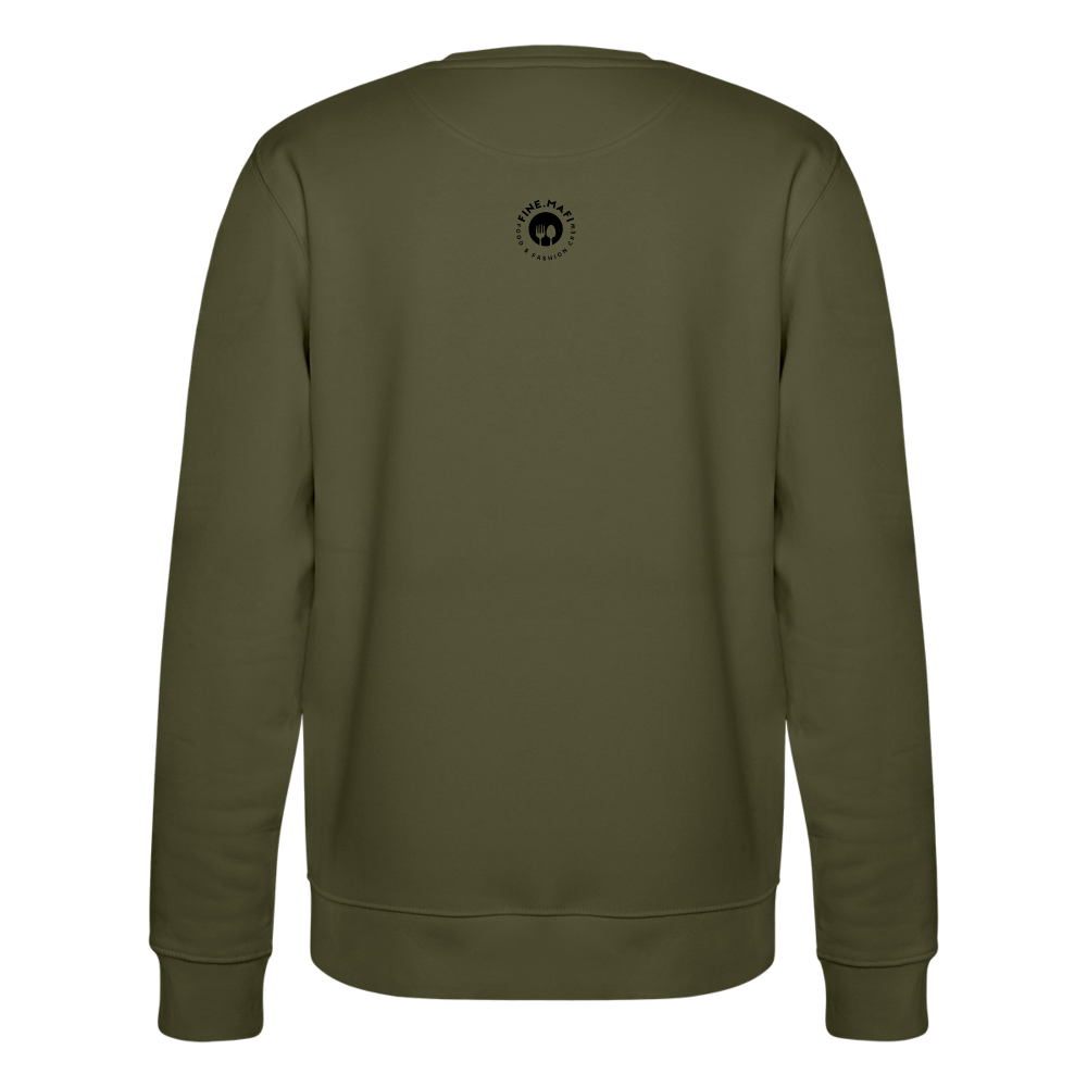 FINE.MAFI Bio Relaxed Crew Neck Sweatshirt - Khaki