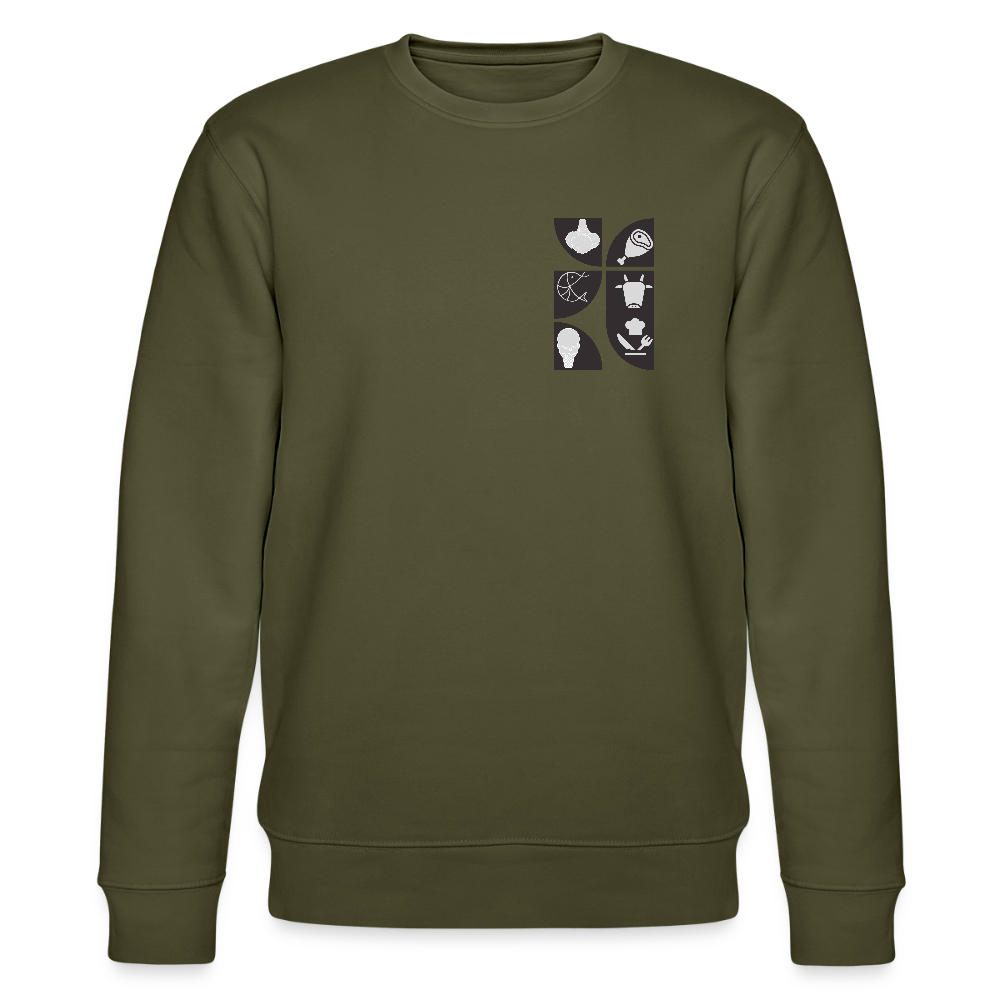 Food Couture Unisex Bio-Sweatshirt - Khaki