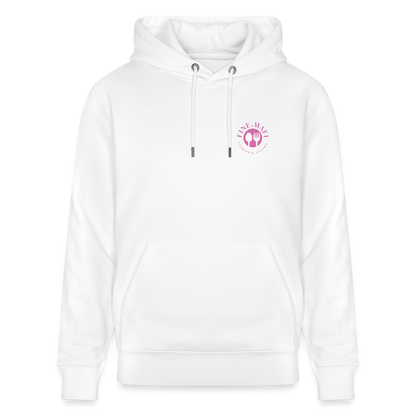 FOOD LOVE Unisex Bio-Hoodie DIGGA - Weiß