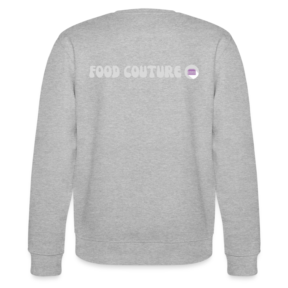 Food Couture Unisex Bio-Sweatshirt - Grau meliert