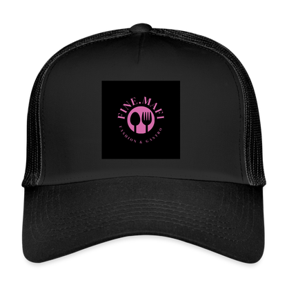 Trucker Cap - Schwarz/Schwarz