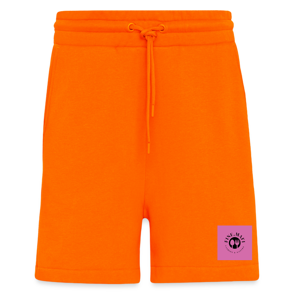 FINE.MAFI Organic Relaxed Shorts - SUNSET ORANGE